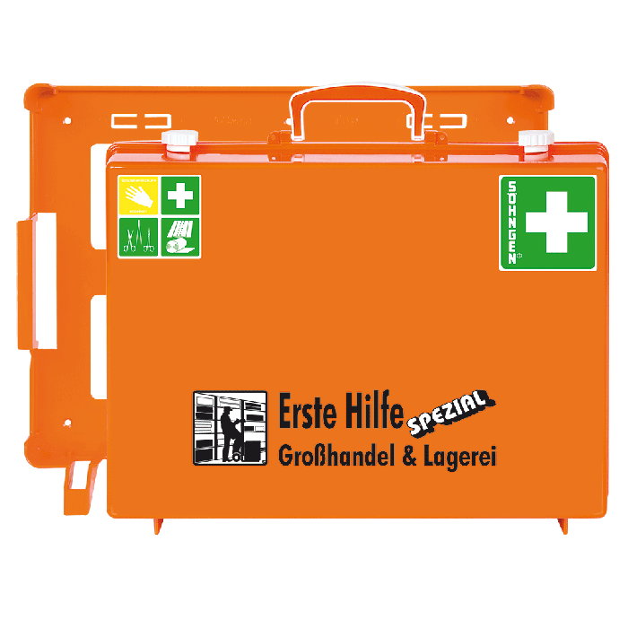 Trousse de premiers secours professionnelle SPEZIAL Autriche – Vente en gros et entreposage