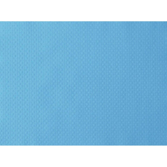 Eine Nahaufnahme der Duni GmbH Papier-Tischsets 30x40 cm in mintblau mit dezent gepunkteter Textur - perfekt für Partys und Events. Packung mit 500 Stück.
