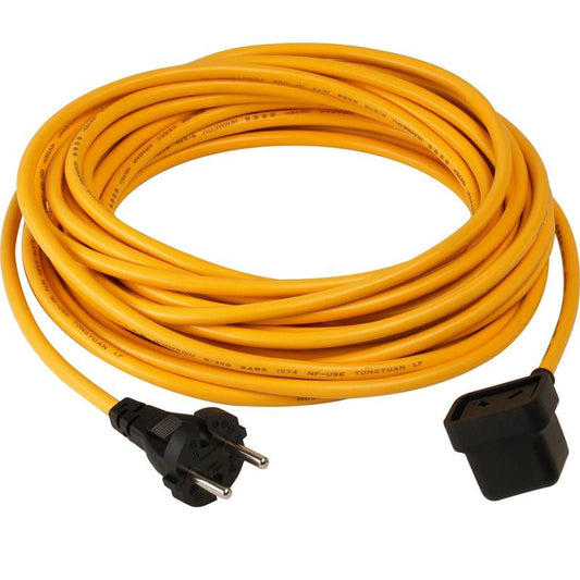 Numatic supply cable 3-wire, 15.0 x 1.50 mm, yellow for HFM | Confezione (1 pezzo)