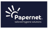 Dispensateur à double rouleau en papier pour papier toilette avec technologie de défense technologique | Pack (1 pièce)