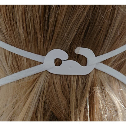 Maschera respiratoria FFP2, bianca, 10 pezzi. / Scatola senza valvola, elastici per le orecchie | Scatola (10 pezzi)