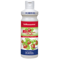Dr. Schnell Il concentrato profumato alla fragola MILI (200 ml) della DR.SCHNELL GmbH & Co. KGaA è un profumo altamente concentrato per la freschezza degli ambienti, che offre un’efficace neutralizzazione degli odori con una gradevole fragranza alla fragola, il tutto in un pratico flacone.