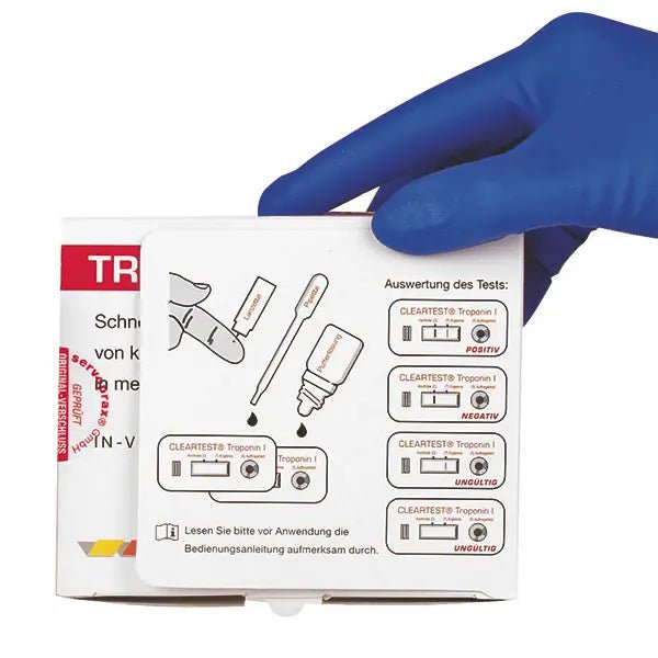 Troponina Cleartest, test individuale | Pezzo (1 prova)