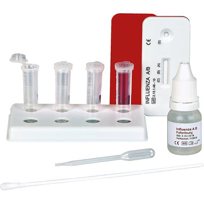 Cleartest Influenza Type : A & B Pack : 5 tests | Pack (5 essais)