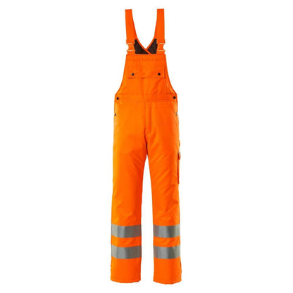 MASCOT® Lech Winterlatzhose, hi-vis orange
