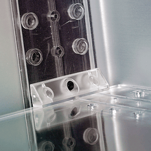 Clip di ricambio RASTFLEX, 2 pezzi con viti