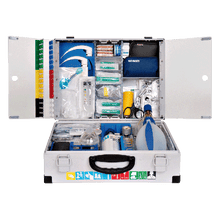 Valigetta di pronto soccorso CLINOMED Modulo A-B+O2-1L