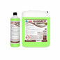 Sont illustrés deux contenants du Arcora Hammer Schmutzbrecher / Nettoyant de base haute performance de Arcora International GmbH : une bouteille de 1 litre (à gauche) et un bidon de 10 litres (à droite), tous deux avec une étiquette blanche, une écriture rouge et des symboles d'avertissement.
