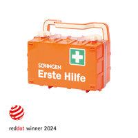 Orange First Aid Kit DYNAMIC-GLOW S, Compliant with DIN 13157