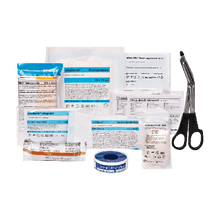 Austria Orange First Aid Kit for Single-Track Vehicles in accordance with ÖNORM V 5100
