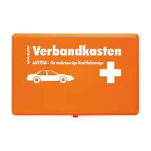 Verbandkasten Austria orange für mehrspurige KFZ