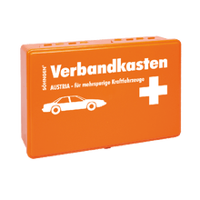 Verbandkasten Austria orange für mehrspurige KFZ