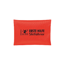 Erste Hilfe Skifahrer orange