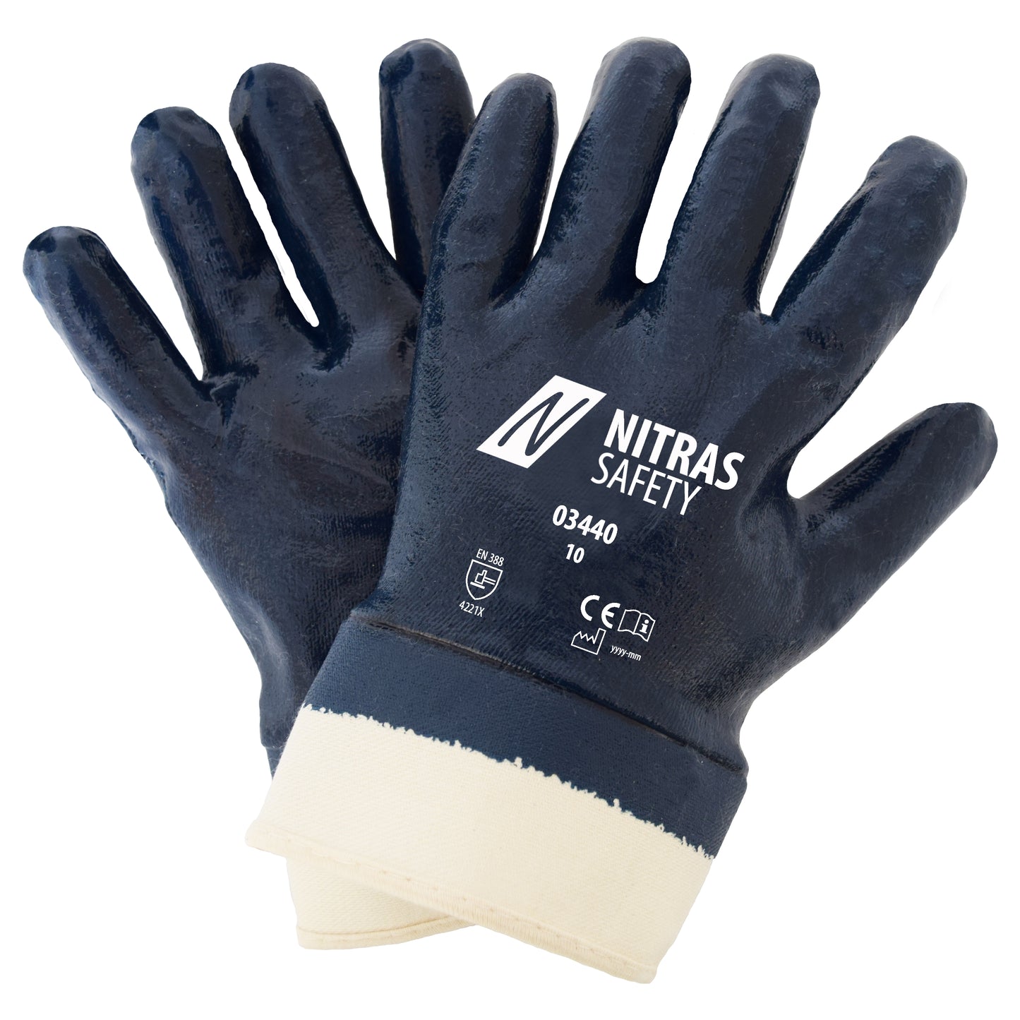 NITRAS nitrile gloves, blue