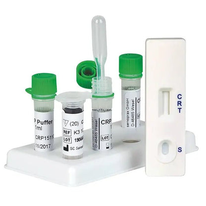 Cleartest CrP (10/30) Cut Off: 10mg/l Riferimento: 30mg/l Confezione: 10 test | Pacchetto (10 test)