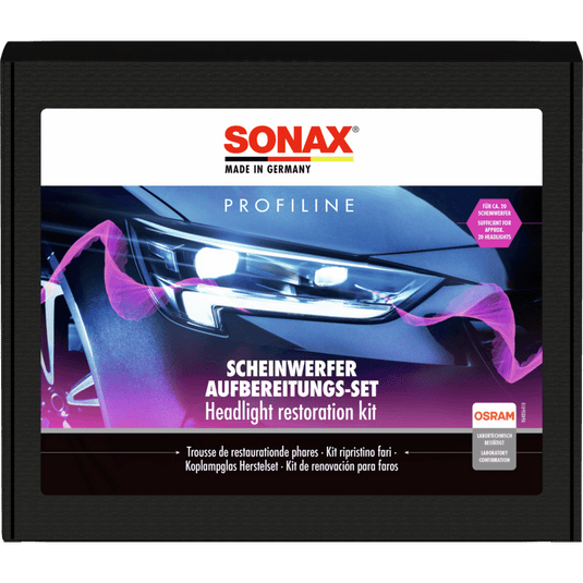 SONAX PROFILINE Kit per la pulizia dei fari