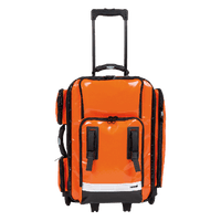 NumberOne Back'n'Roll Emergency Backpack (Empty) with Wheels, Includes 3 Large and 2 Small Modular Pockets