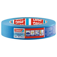 tesa Professional 4440 Präzisionskrepp Außen UV PLUS Malerband, blau 50 m x 25 mm