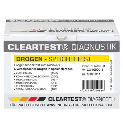 Test de salive de drogue le plus clair KD 6 fois