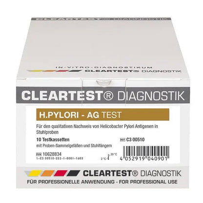 Cleartest Pylori AG, fabriqué à partir d'une chaise