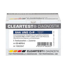 Clear test SAA and CRP