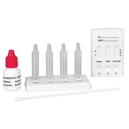 Cleartest Adenovirus, RSV, Influenza A+B