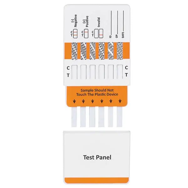 Cleartest Multi Drug Wipe Test con combinazione di 12 farmaci, piastra di prova