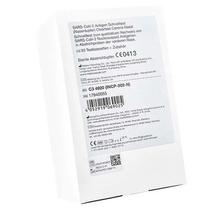 Cleartest Corona vord. Nasal Nachweis von SARS-VOV-2 prof.Anwendung