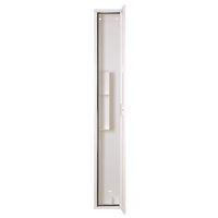 White, Empty Floor-Standing First Aid Cabinet