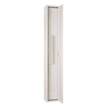 White, Empty Floor-Standing First Aid Cabinet
