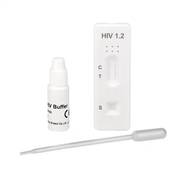 Pack Cleartest HIV 1.2 : 10 tests, accessoires inclus | Pack (10 tests)