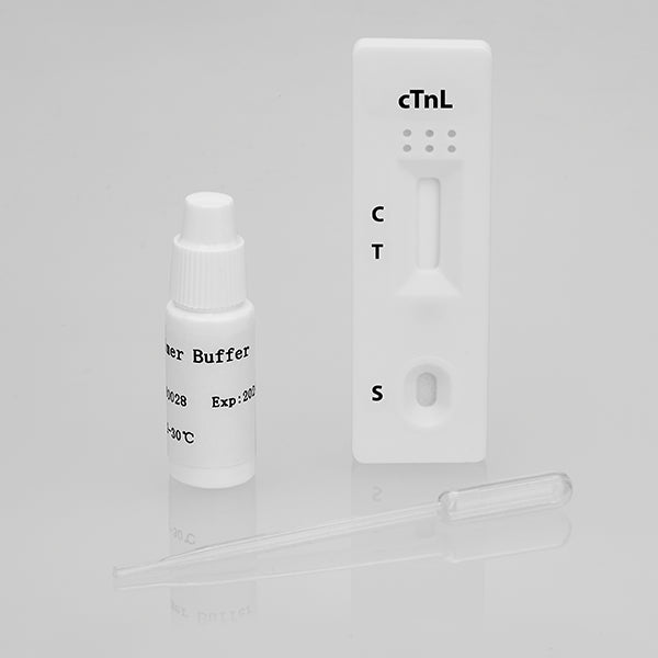 Cleartest light Troponin I Pack : 5 cassettes de test, accessoires inclus | Pack (5 essais)