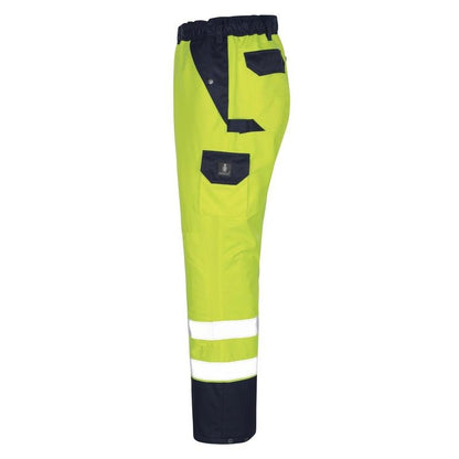 Sovrapantaloni MASCOT® Linz, giallo/blu ad alta visibilità