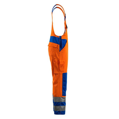 MASCOT® Barras dungarees, hi-vis orange/grain blue