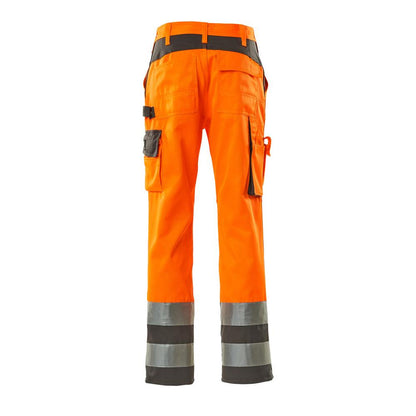 Pantaloni MASCOT® Olinda, arancione ad alta visibilità/antracite