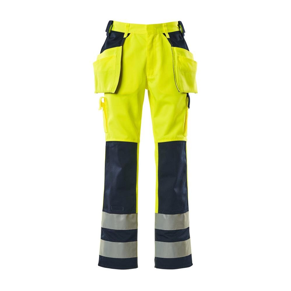 MASCOT® Almas Handwerkerhose, hi-vis gelb/marine