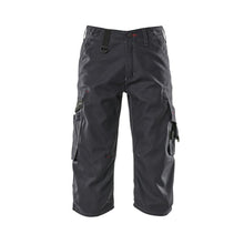 MASCOT® Limnos three-quarter length trousers, black-blue