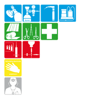 Pictogramme seul 33 x 33 mm : perfusion