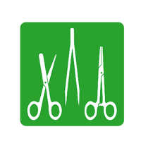 Pictogramme seul 80 x 80 mm Instruments