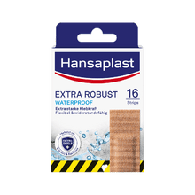 Hansaplast EXTRA ROBUST Strips 2,6 x 7,6 cm á 16 Stück