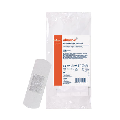 aluderm®-aluplast Nachfüllset Spender 7,2 x 2,5 cm 30 Stück