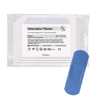 Nachfüllset detectable Strips 2,5 x 7,2 cm á 40 Stück