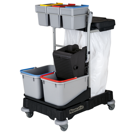 Carrello per pulizia Numatic ProCar 4G Nero | Confezione (1 pezzo)