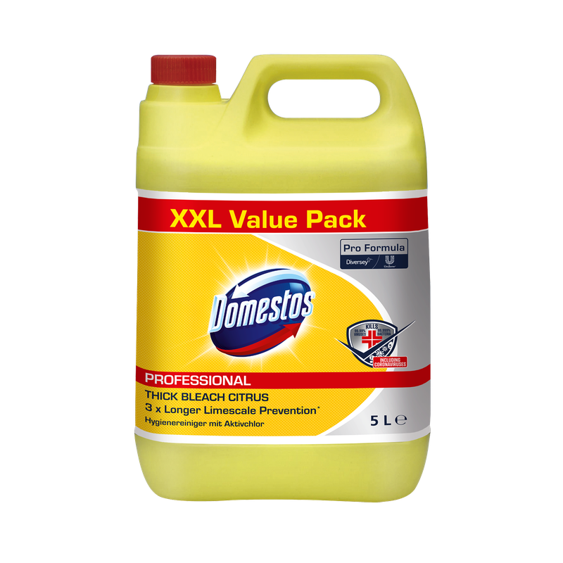 Domestos Pro Formula Citrus Fresh, nettoyant hygiénique à la fraîcheur des agrumes