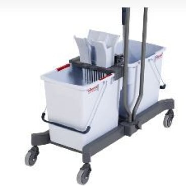 Vileda Professional UltraSpeed Pro Doppelfahreimer Set 10l 25l - 59x38x86 cm | Packung (1 Stück)