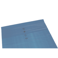 Le film d'emballage DEISS 10309 (800 x 1 000 x 0,07 mm, bleu) de la société EMIL DEISS KG comporte trois symboles noirs (dont celui du recyclage avec le chiffre « 65 ») et est vendu en lot de 250 rouleaux – idéal pour les emballages d'expédition.