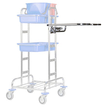 VERMOP holding frame 2X70 L, foldable, chrome-plated, 58 x 47 x 19 cm