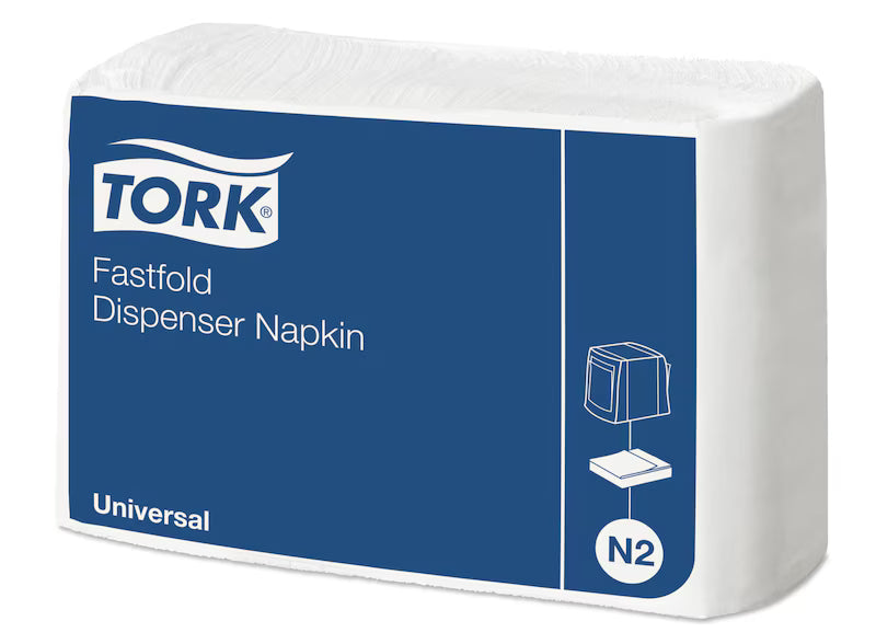 Fastfold White Dispenser Napkin | Pack (300 sheets)