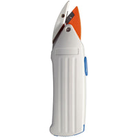 La découpeuse électrique à batterie de Duni GmbH découpe avec précision un rouleau et convient parfaitement aux rouleaux de papier ou aux tâches de découpe courantes. L'appareil fonctionne à l'aide de batteries et est facile à utiliser.