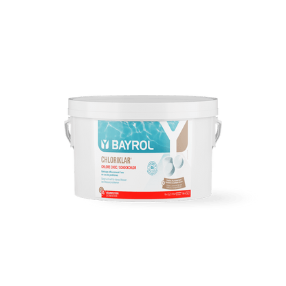 BAYROL Chloriklar® from trichloroisocyanuric acid with a high active chlorine content